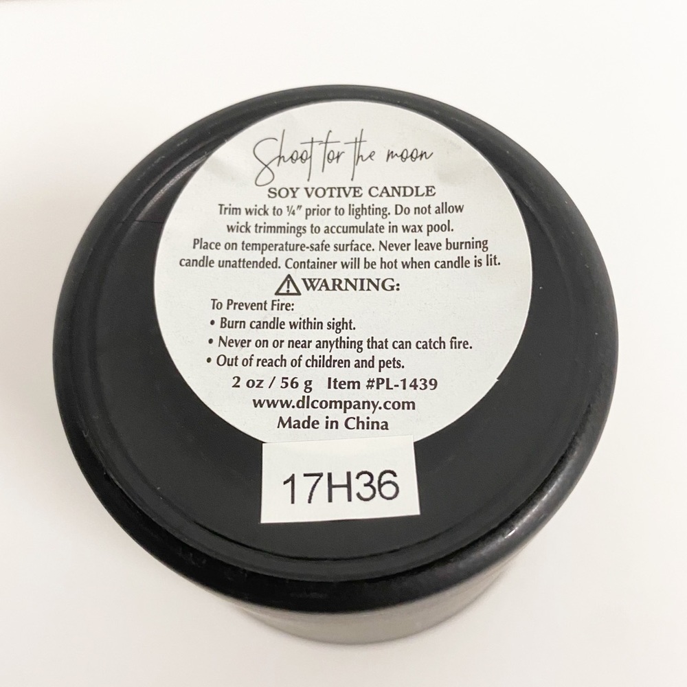 Modern Alchemy Black/Gold Notebook & Soy Candle Gift Set - Picture 5 of 7